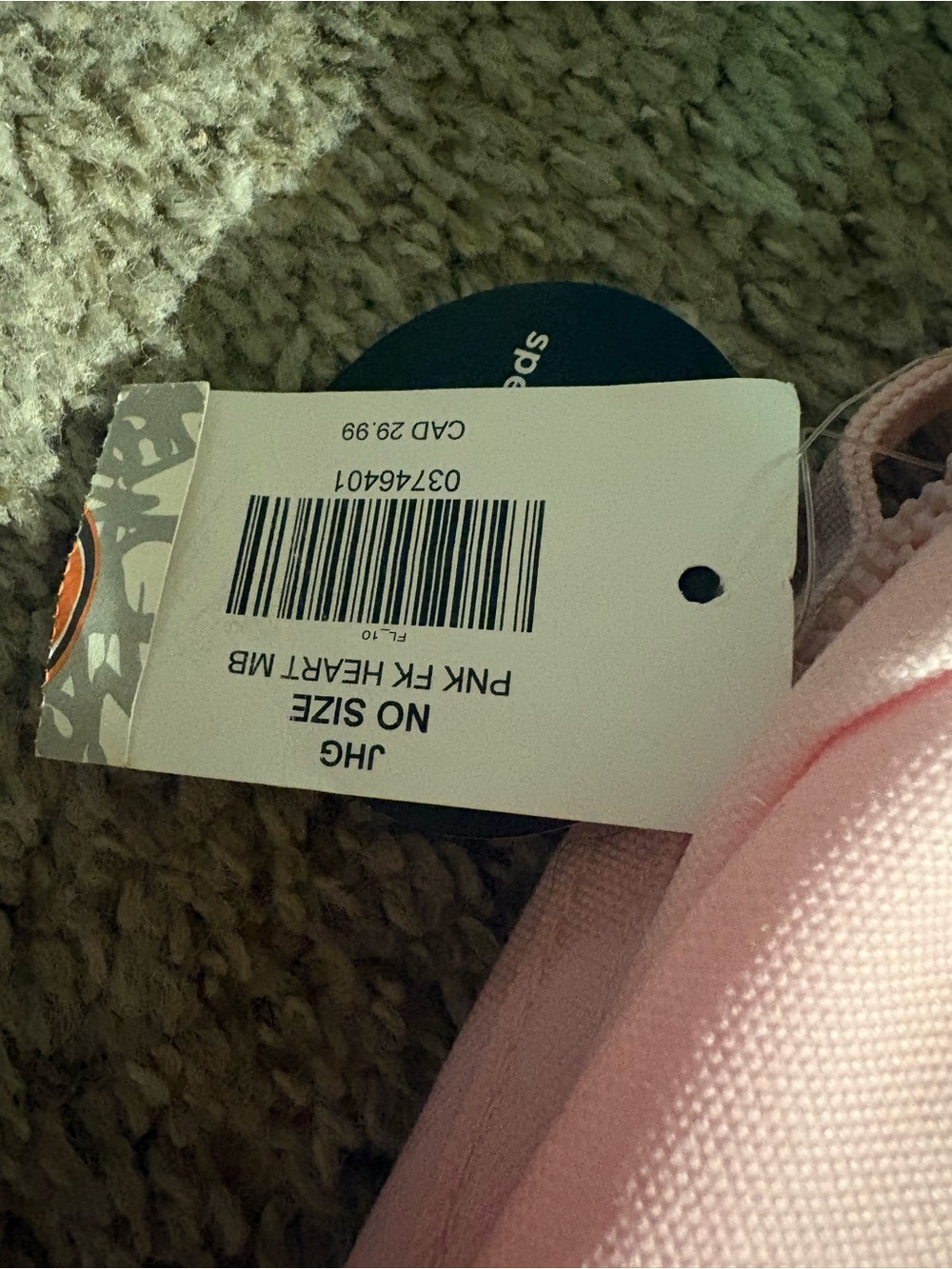 Pink ‘F**K’ Mini Backpack - Picture 4 of 4